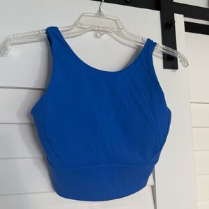 Lululemon medium support longline sports bra, size 6